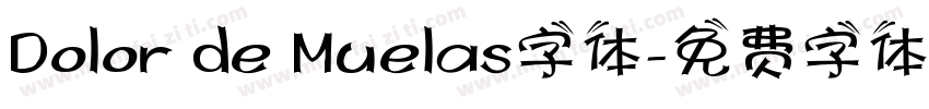 Dolor de Muelas字体字体转换